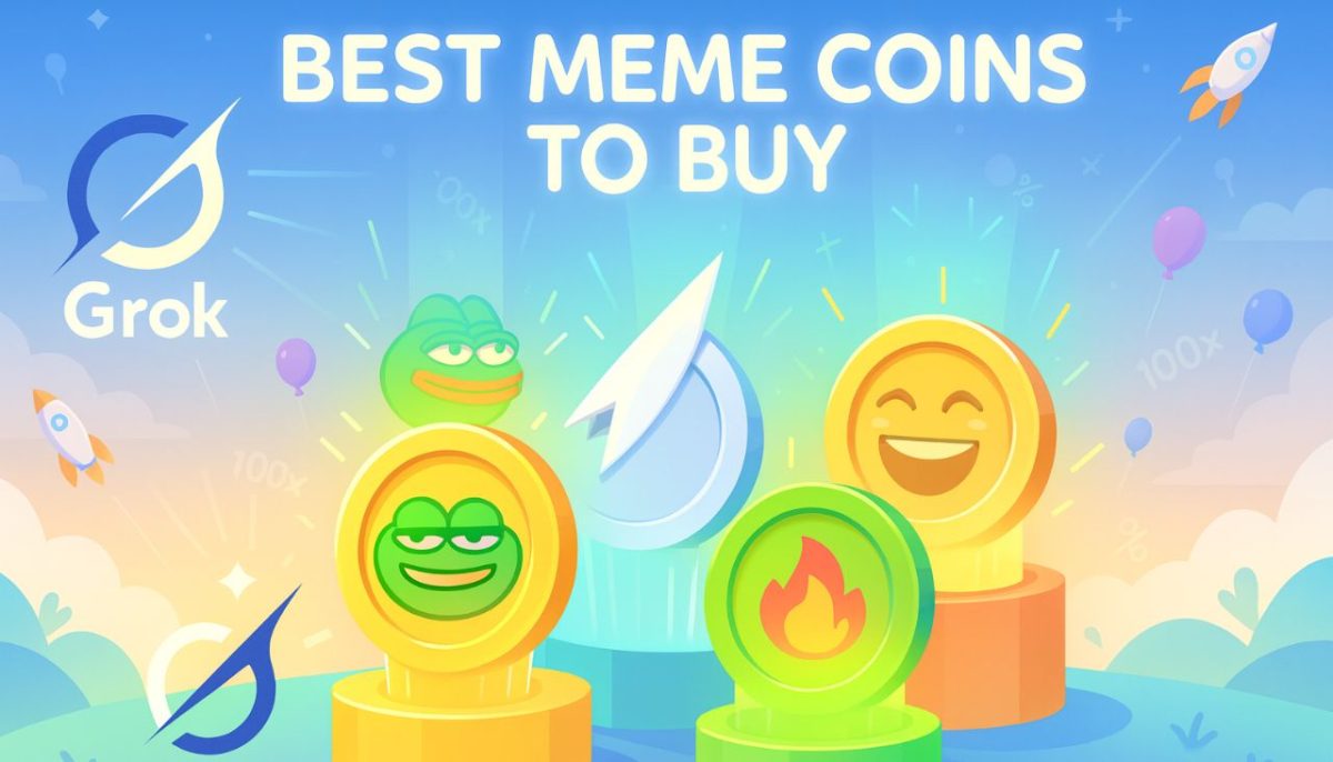 4个具有100倍潜力的Meme币，据Grok分析