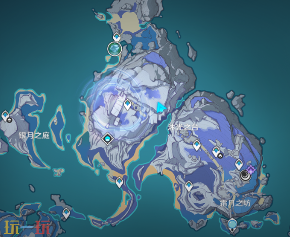 原神月之一罗盘扫不到宝箱在哪 宝箱位置攻略