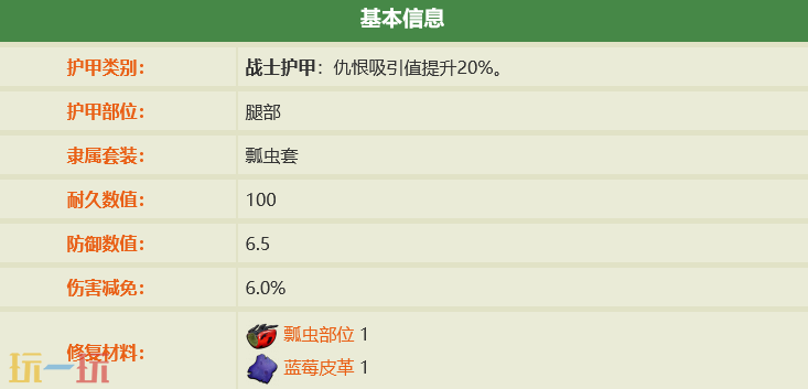 禁闭求生2瓢虫护胫配方是什么 瓢虫护胫制作方法
