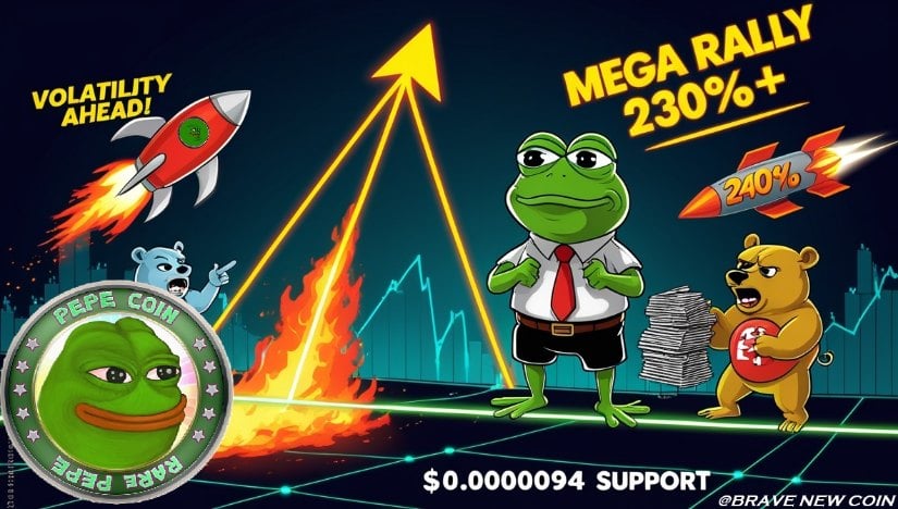 Pepe（PEPE）价格预测：Pepe坚守0.0000094美元支撑位——能否重现历史突破并再次触发超级暴涨？