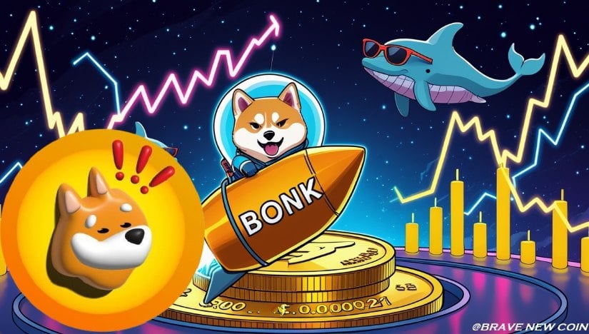Bonk (BONK) 价格预测：Bonk坚守0.000021美元支撑位，600天积累期预示10倍突破潜力