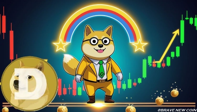 狗狗币（DOGE）价格预测：暴跌后企稳于0.18美元——下降楔形释放反弹信号