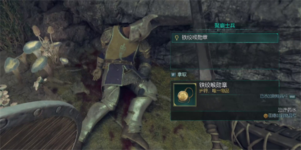 宣誓铁绞喉勋章具体位置介绍说明