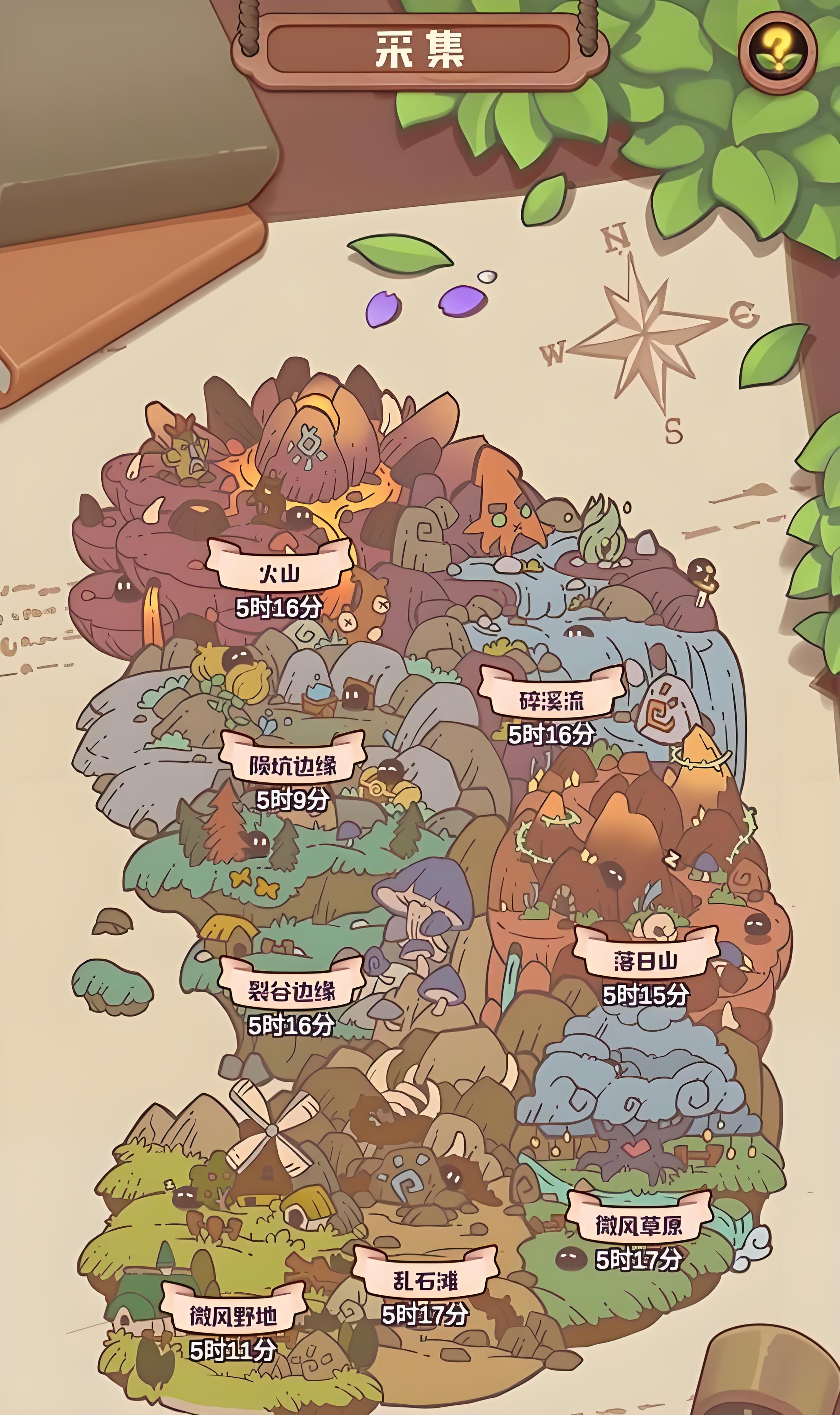 诺弗兰物语采集区域怎么升级