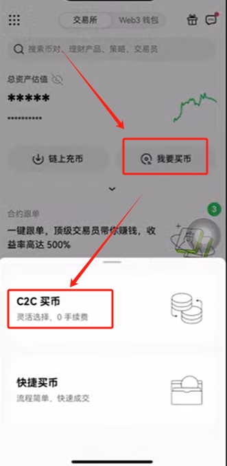 C2C入金