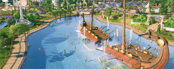 过山车之星2漂流河建造方法分享