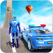 特技警车空中挑战(Police Hero Car Stunts Racing)