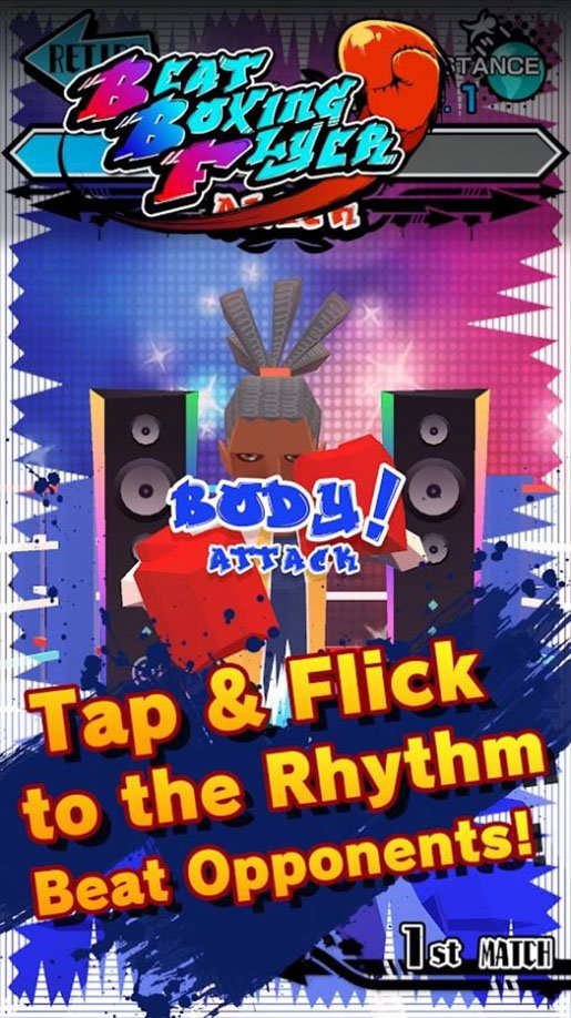 击败拳击传单BEAT BOXING