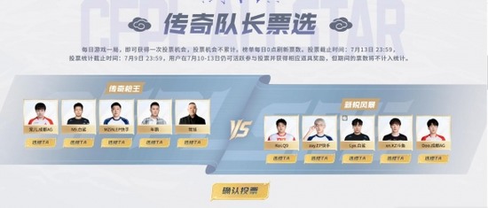 cfpl全明星投票网址最新 穿越火线cfpl(s17)2025全明星投票活动入口