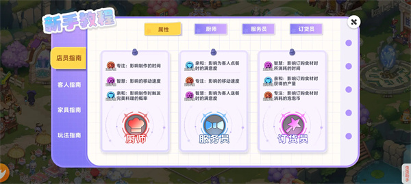 气泡星球新版本厨师属性及搭配攻略