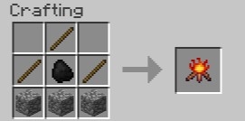 我的世界篝火怎么做 我的世界篝火制作方式以及合成表