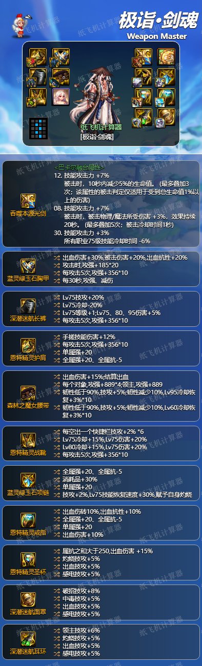 dnf神界版本装备搭配攻略汇总 全职业流派毕业装推荐