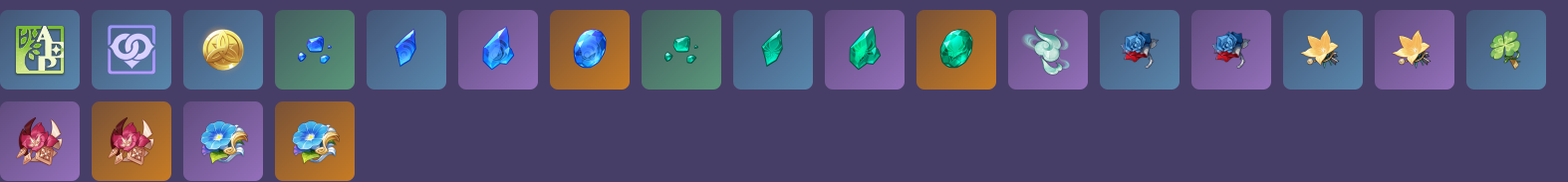 原神隐山猊兽掉落全材料一览