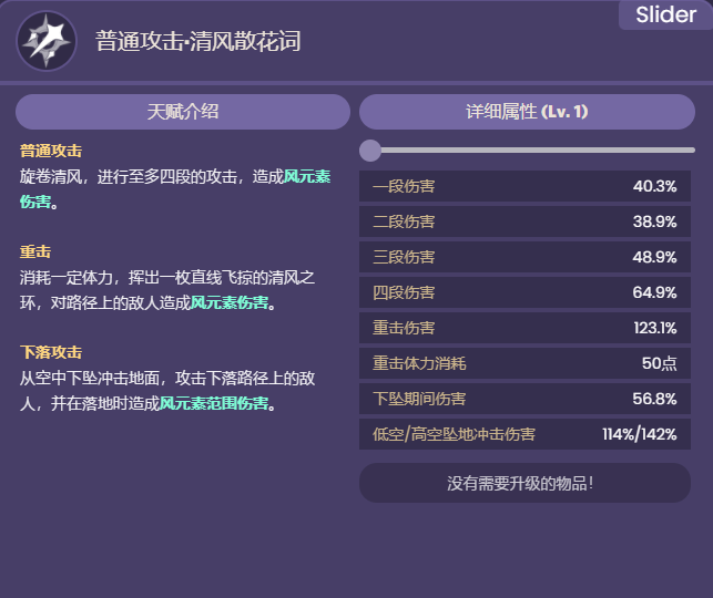 原神闲云技能/天赋/命座效果介绍大全