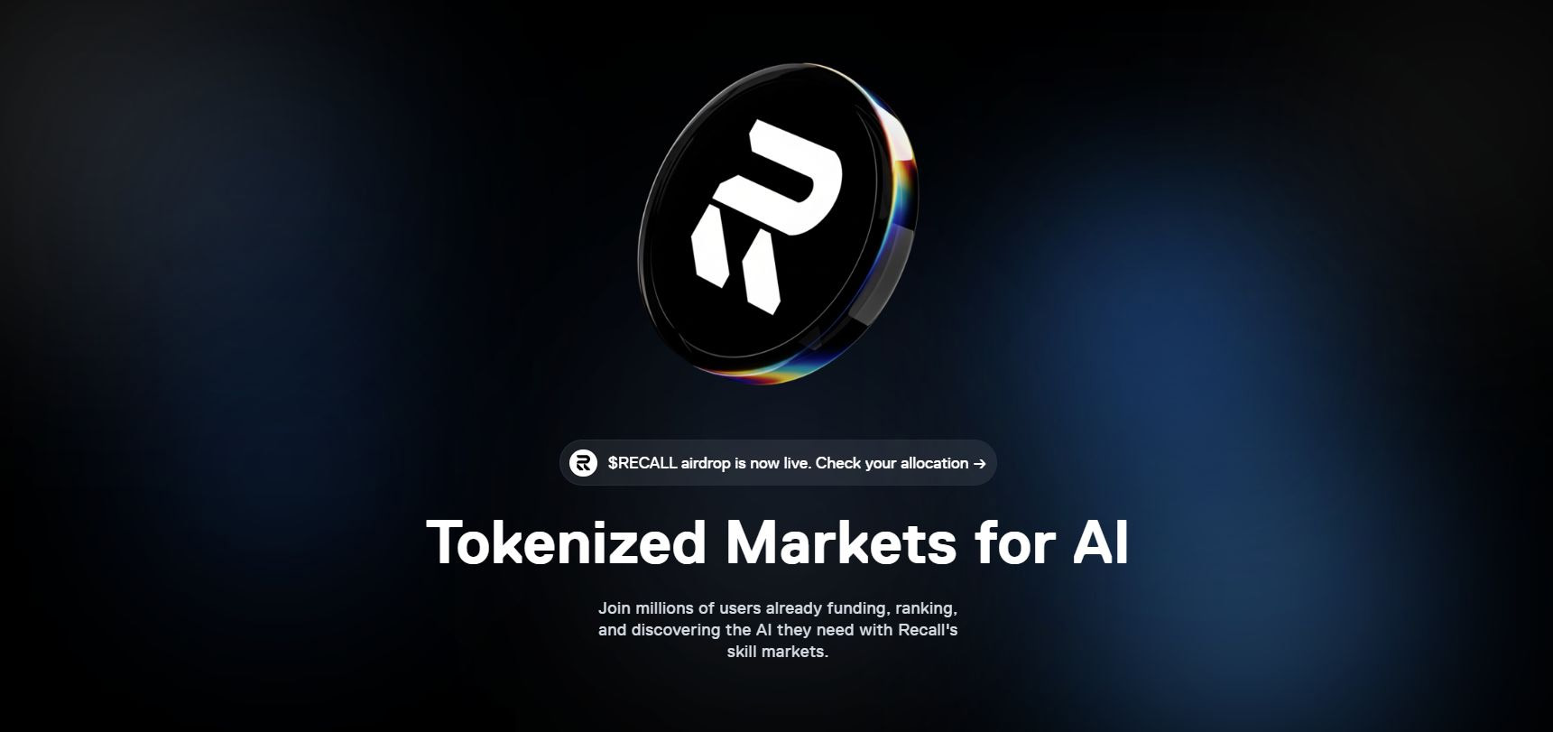 Recall (RECALL)币解析:代币经济学·空投领取·价格展望