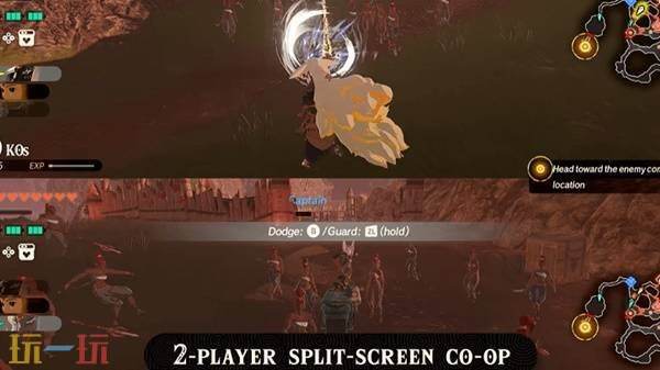 塞尔达无双封印战记分屏多人游玩方法 塞尔达无双封印战记如何分屏多人游玩