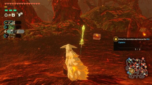 塞尔达无双封印战记火焰与流沙怎么过 火焰与流沙全流程图文攻略