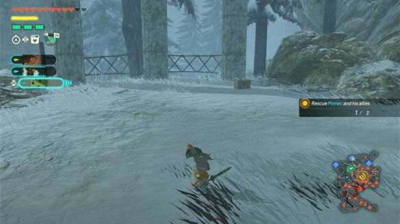 塞尔达无双封印战记落于雪原之影怎么过 落于雪原之影全流程图文攻略