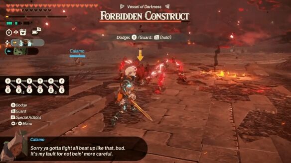 塞尔达无双封印战记禁忌魔像boss战打法教学 禁忌魔像boss怎么打