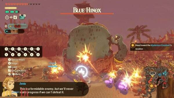 塞尔达无双封印战记完美格挡技巧 怎么打出完美格挡