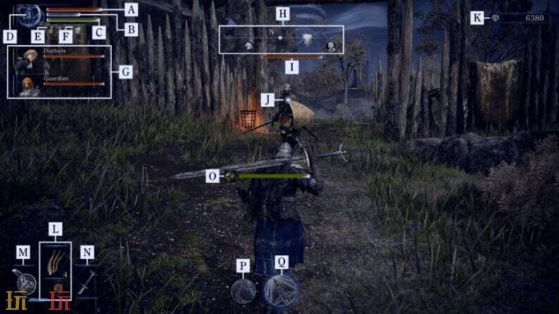 艾尔登法环黑夜君临游戏面板介绍 这些操作图标分别是什么含义
