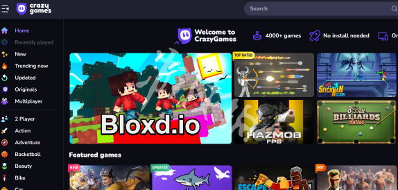 CrazyGames官网打开即玩安装包下载-CrazyGames打开即玩安卓最新版下载