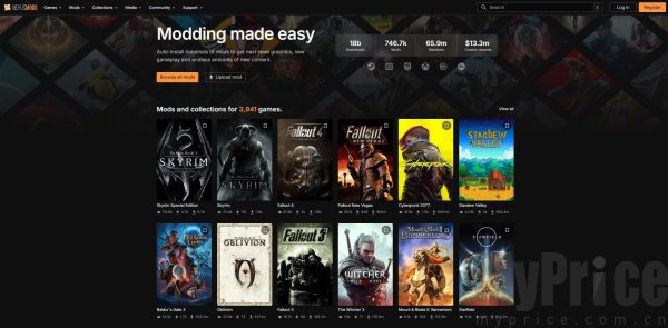 nexusmods官网入口-nexusmods最新官网地址