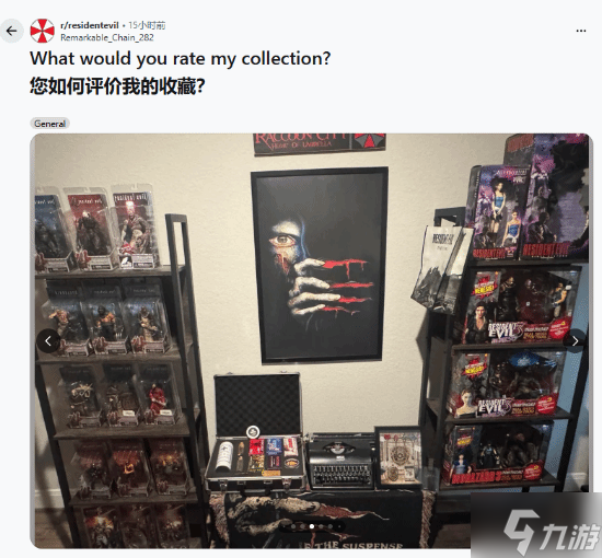 实名羡慕！十年老粉晒超豪华《生化危机》主题房间