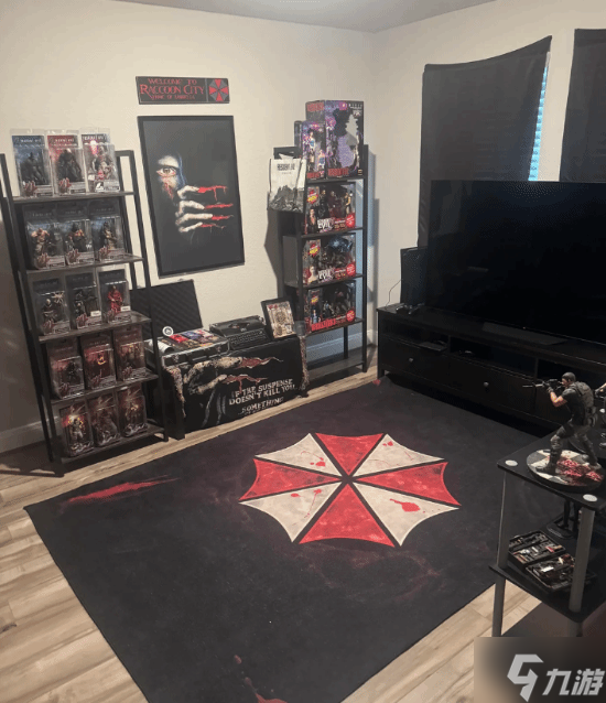 实名羡慕！十年老粉晒超豪华《生化危机》主题房间